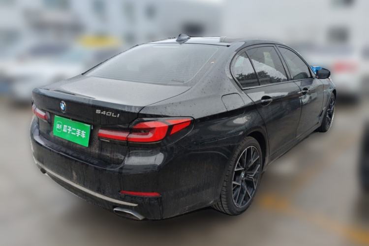 Used BMW 5 Series 2018 530Li Leading Model M Sport Package Rear Right 45 Deg