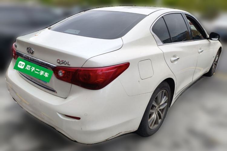 Used Infiniti Q50L 2016 2.0T Enjoyment Edition Rear Right 45 Deg