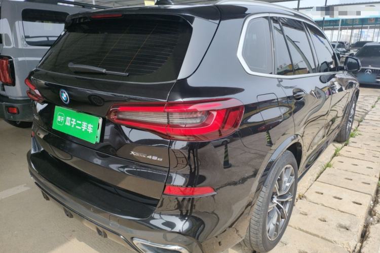 Used BMW X5 New Energy 2021 xDrive45e M Sport Package Rear Right 45 Deg