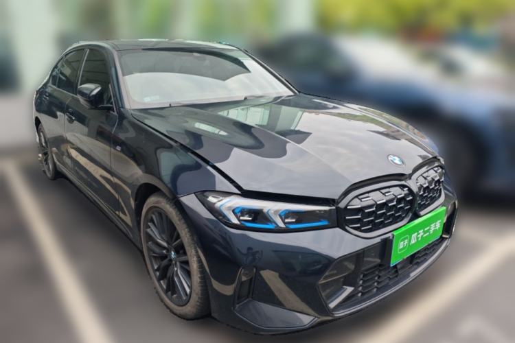 Used BMW 3 Series 2024 330Li M Sport Night Edition Package Front Right 45 Deg