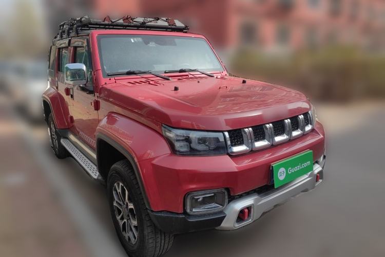 Used BAIC Off-Road BJ40 2020 2.0T Automatic Four-Wheel Drive Urban Hunter Edition Chivalrous Type Front Right 45 Deg