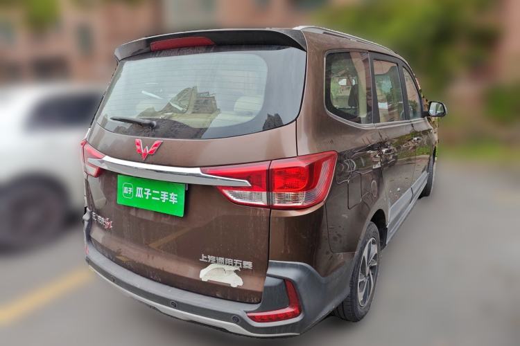 Used Wuling Hongguang 2016 1.5L S1 Deluxe Model China V-standard Rear Right 45 Deg