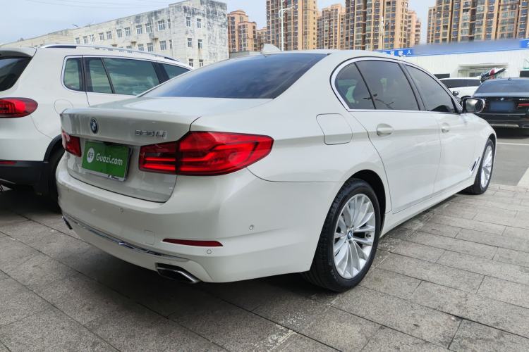 Used BMW 5 Series 2019 Facelifted 530Li Luxury Edition Premium Package Rear Right 45 Deg