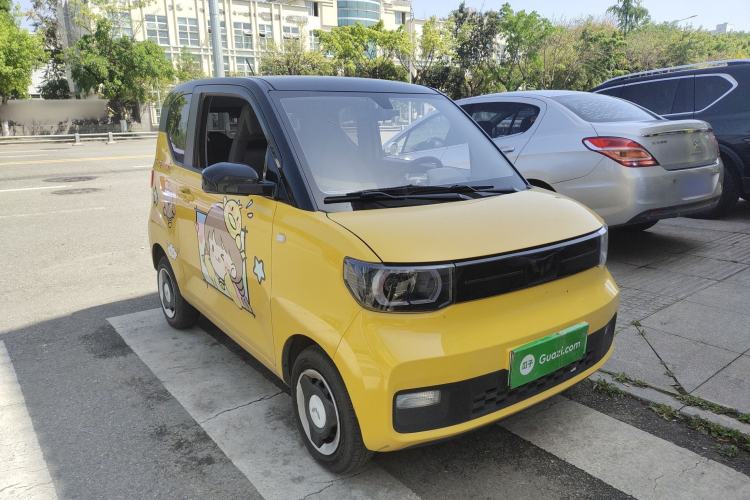 Used Wuling Hongguang MINIEV 2022 Macaron Premium Model – Lithium Iron Phosphate Front Right 45 Deg