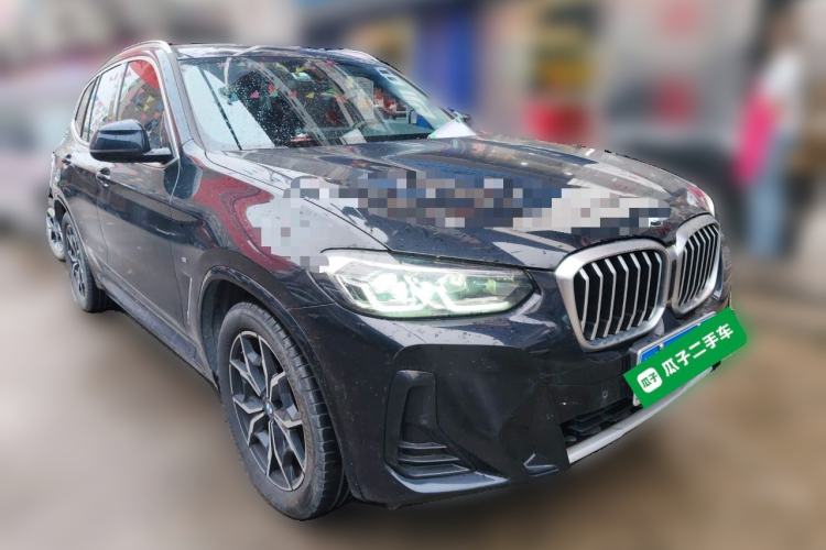 Used BMW X3 2022 Restyled xDrive25i M Sport Package Front Right 45 Deg