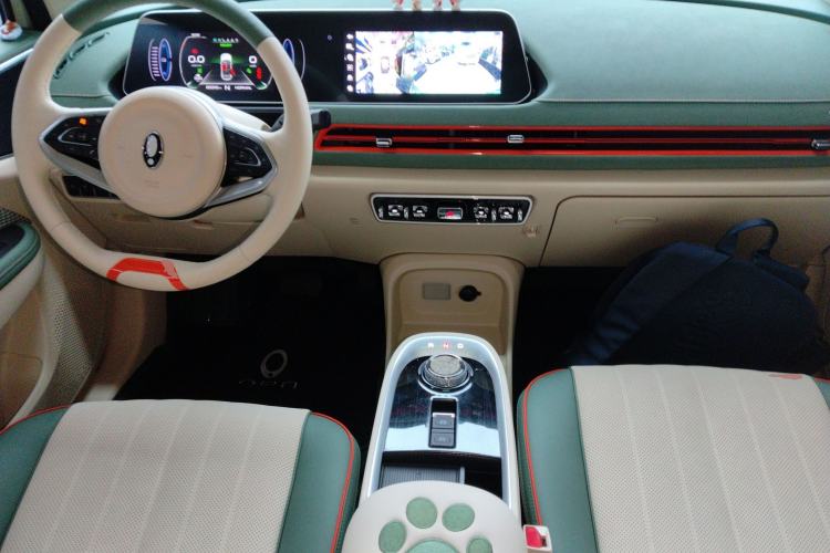 Used ORA Good Cat 2022 Morandi Edition 400km Standard Range Premium Version Lithium-Ion Battery Center Console