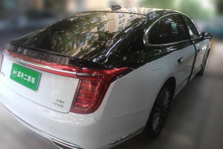 Used Hongqi H9 2022 2.0T Smart Connect Flagship Edition Rear Right 45 Deg