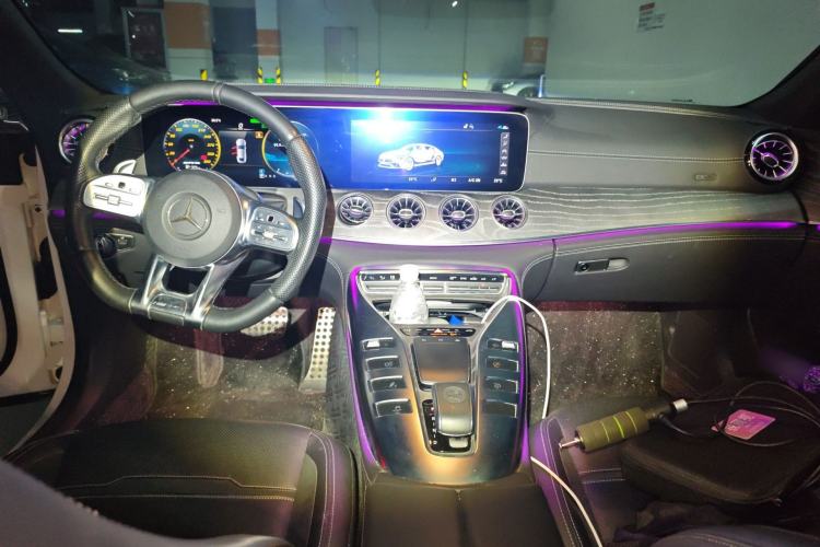 Used Mercedes-Benz AMG GT 2019 AMG GT 50 four-door sports car Center Console