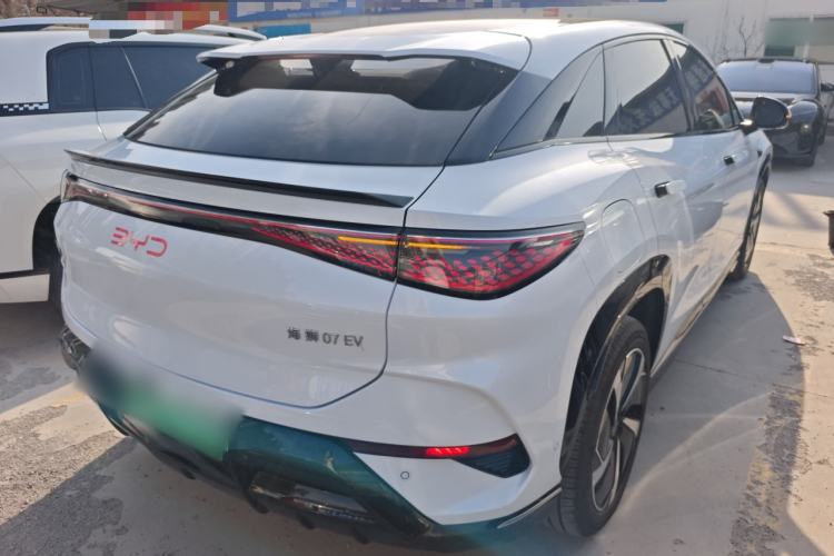 Used BYD Sealion 07 EV 2024 610 Long-Range Version Rear Right 45 Deg