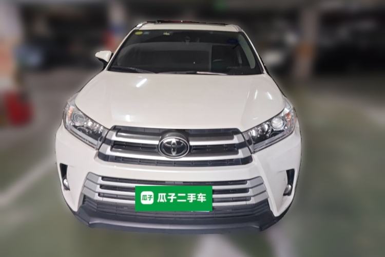 Used Toyota Highlander 2018 2.0T Four-Wheel Drive Luxury Version 7 Seats China VI Standard
