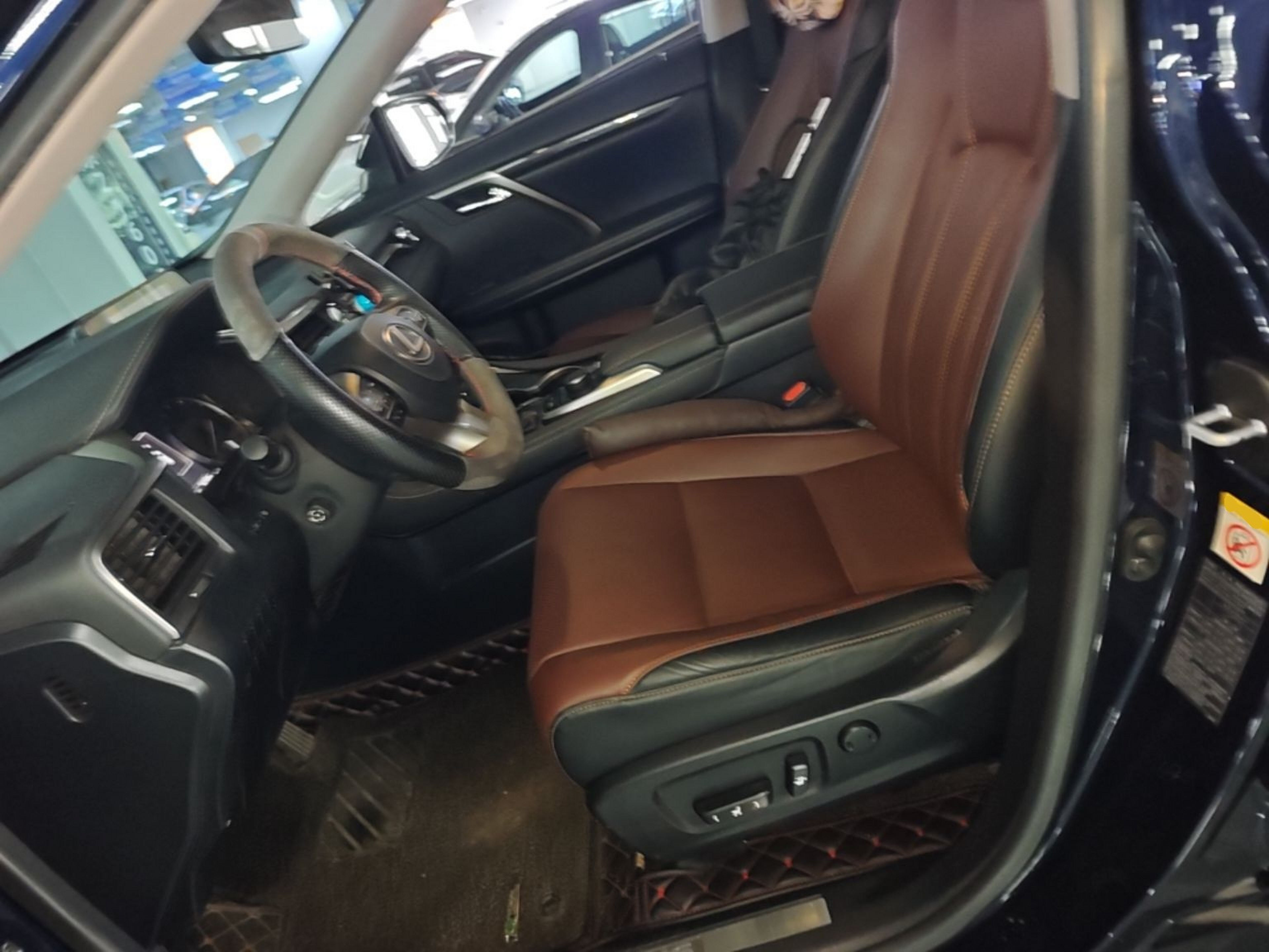 Avant de la voiture