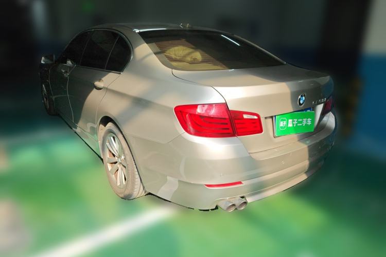 Used BMW 5 Series 2013 525Li Leading Model Rear Left 45 Deg