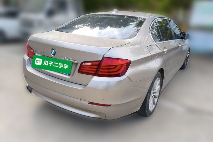 Used BMW 5 Series 2012 530Li Leading Model Rear Right 45 Deg