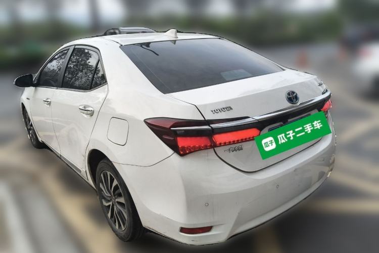 Used Toyota Corolla 2018 Dual-Engine 1.8L E-CVT Smart Edition Rear Left 45 Deg