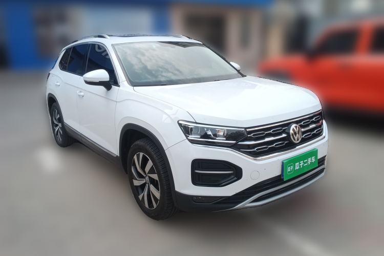 Used Volkswagen Tayron 2019 330TSI Two-Wheel-Drive Luxury Version China V Emission Standard Front Right 45 Deg