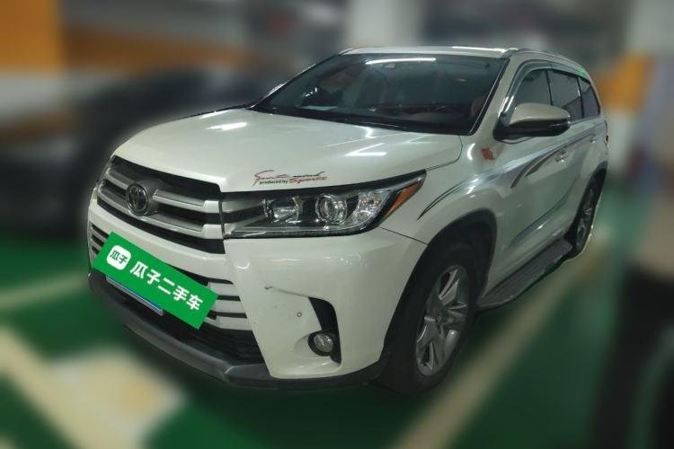 Used Toyota Highlander 2018 2.0T Four-Wheel Drive Luxury Edition 7 Seats China V Emission Standard