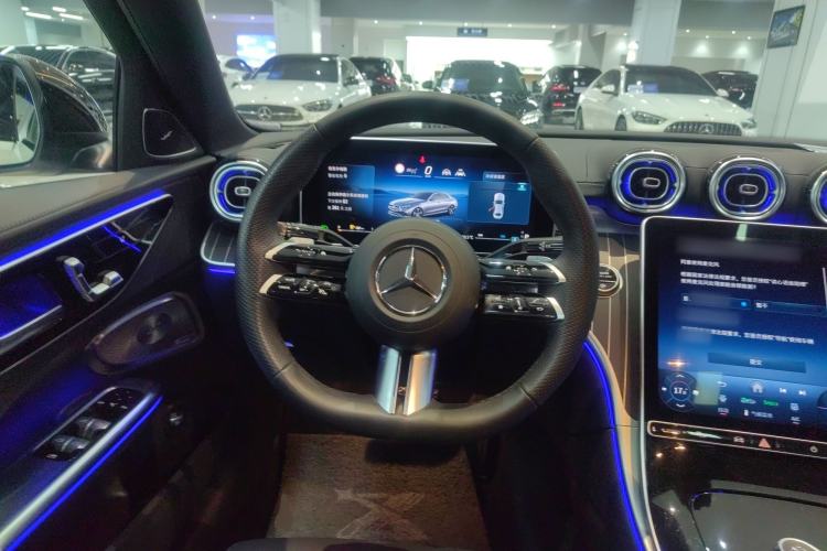 Used Mercedes-Benz C-Class 2024 Facelifted C-Class 260 L Night Edition Sports Version Steering Wheel
