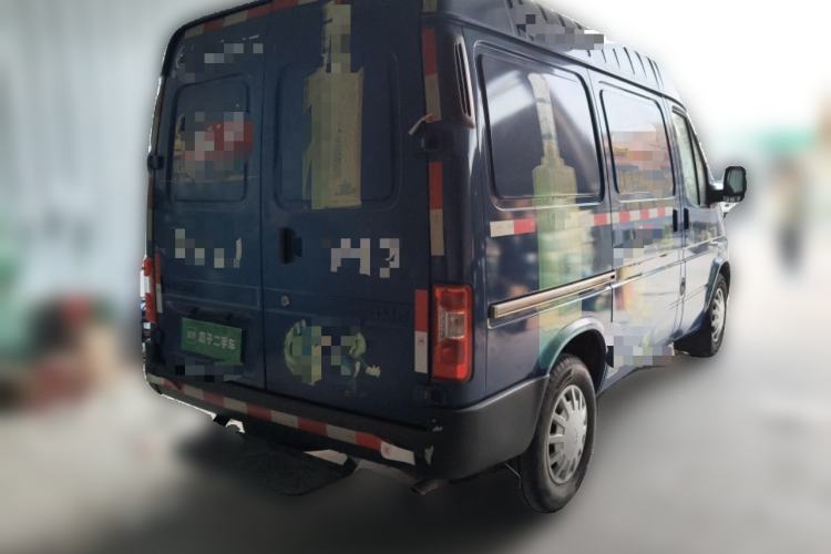 Used JMC Transit 2019 2.8T Commercial Version Short Wheelbase Mid-Roof 3-Seater China VI Standard JX493