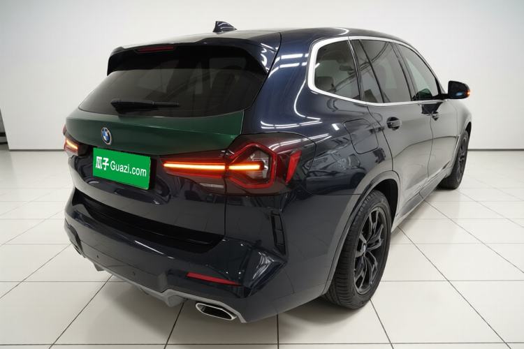 Used BMW iX3 2022 Leading Model Rear Right 45 Deg