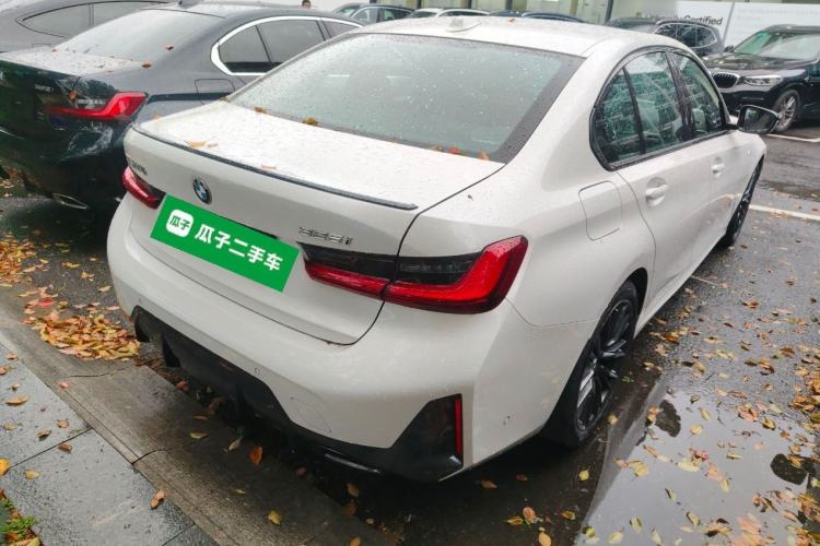 Used BMW 3 Series 2023 325i M Sport Night Edition Package Rear Right 45 Deg