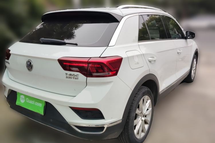 Used Volkswagen T-ROC 2018 230TSI DSG Two-Wheel Drive Advanced Version China V Standard Rear Right 45 Deg