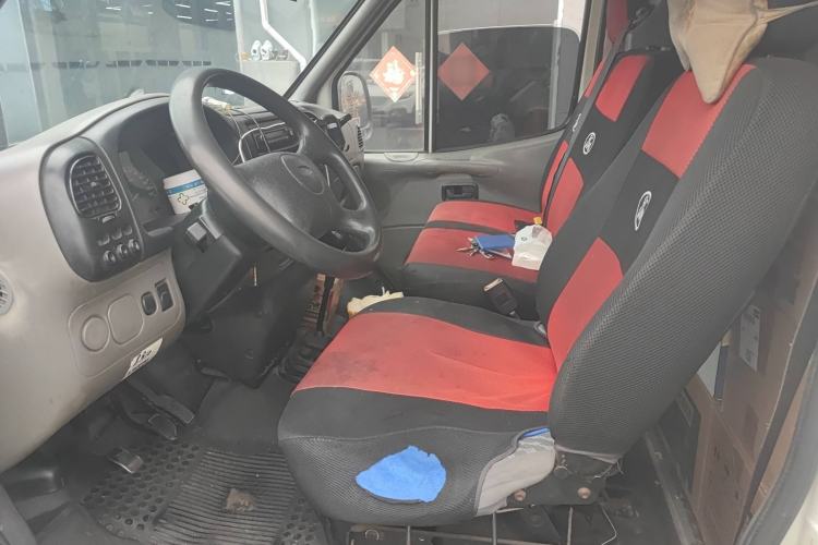 Used Ford Classic Transit 2013 2.8T Refurbished Diesel Ice-White Logistics Vehicle Long Wheelbase Mid-Roof Model JX493ZLQ4