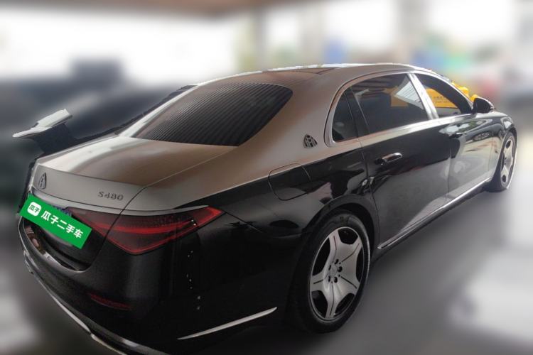 Used Mercedes-Benz Maybach S-Class 2021 S 480 4MATIC Rear Right 45 Deg