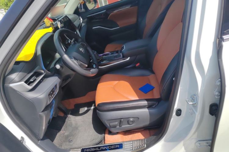 Used Toyota Highlander 2024 2.5L Smart Electric Hybrid Dual-Motor Two-Wheel-Drive Elite Edition 5 Seats