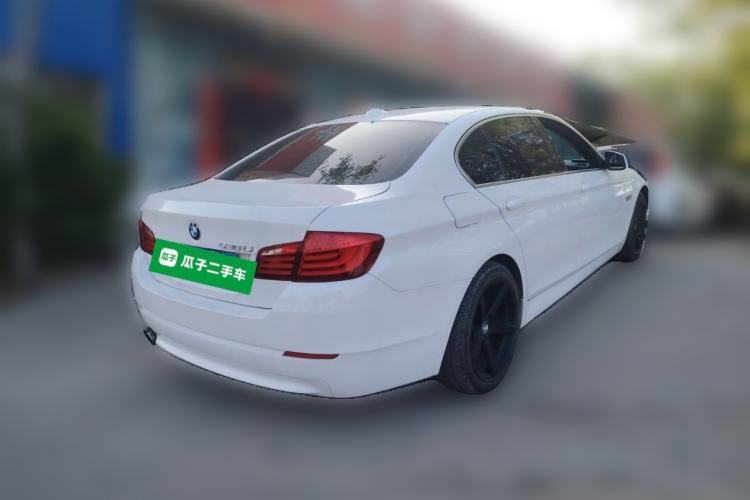 Used BMW 5 Series 2012 530Li Leading Model Rear Right 45 Deg