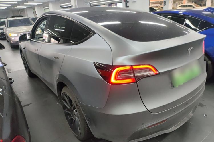 Used Tesla Model Y 2022 Revised Version Rear-Wheel Drive Rear Left 45 Deg