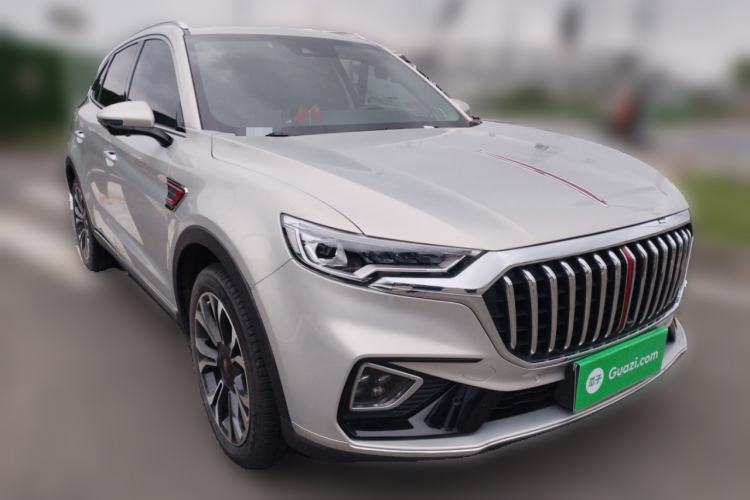 Used Hongqi HS5 2019 2.0T Smart Connect Flagship All-Wheel-Drive Version Front Right 45 Deg