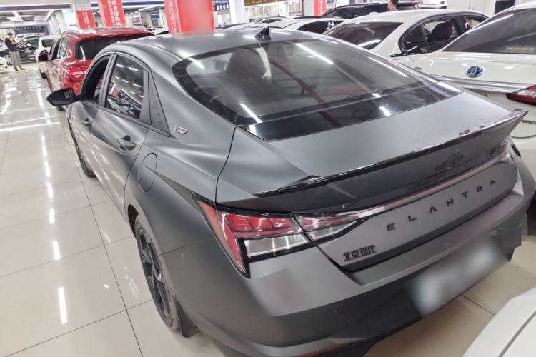 Used Hyundai Elantra 2022 1.5L CVT 20th Anniversary Edition Rear Left 45 Deg