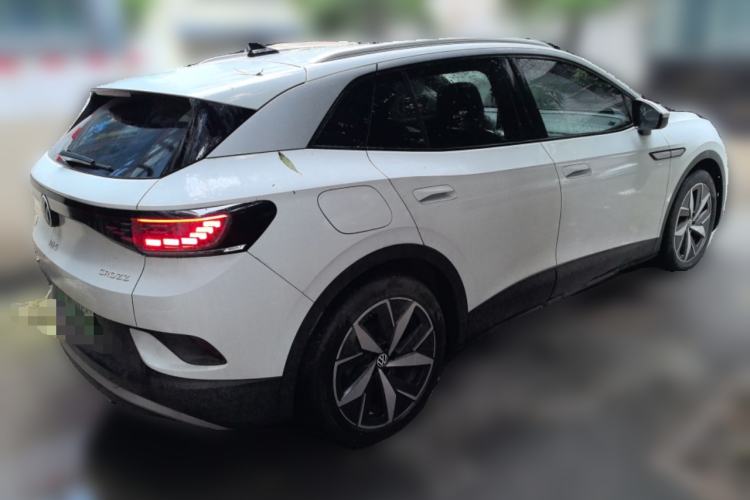 Used Volkswagen ID.4 CROZZ 2021 Long-Range Lite PRO Two-Wheel Drive Version Rear Right 45 Deg