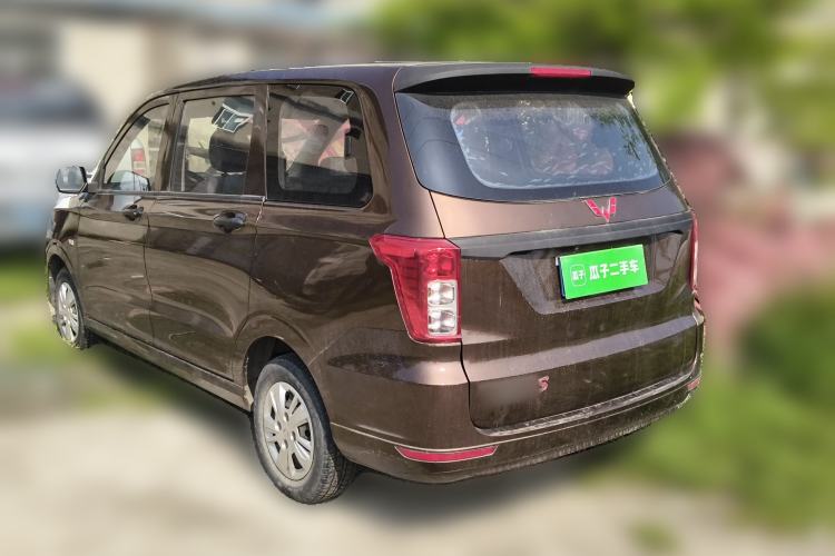 Used Wuling Hongguang 2019 1.5L S Basic Version China VI Standard LAR Rear Left 45 Deg