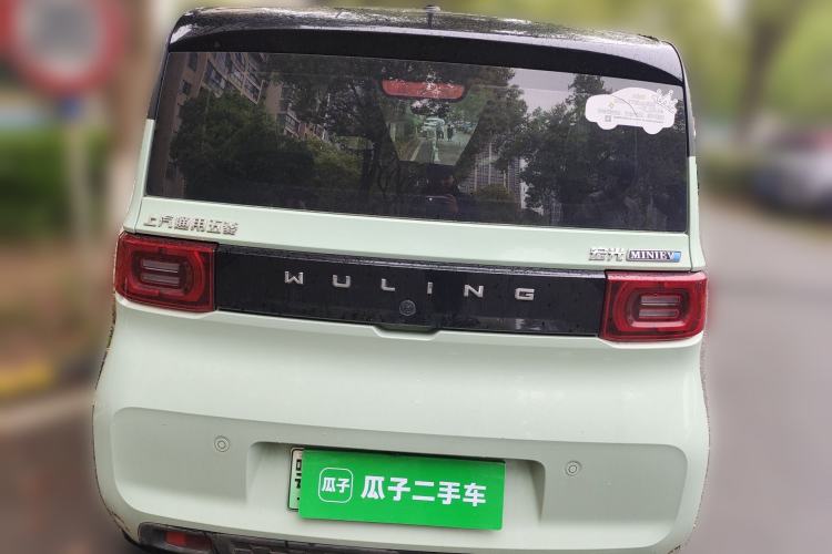 Used Wuling Hongguang MINIEV 2021 Macaron Premium Model – Lithium Iron Phosphate Rear