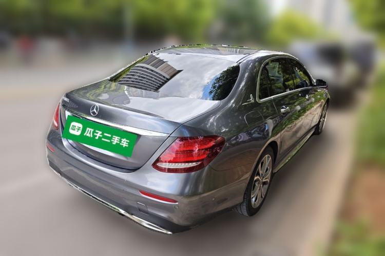 Used Mercedes-Benz E-Class 2020 E 300 L Stylish Model Rear Right 45 Deg