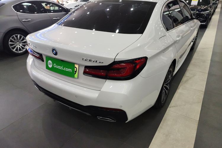 Used BMW 5 Series New Energy 2022 535Le M Sport Package Rear Right 45 Deg