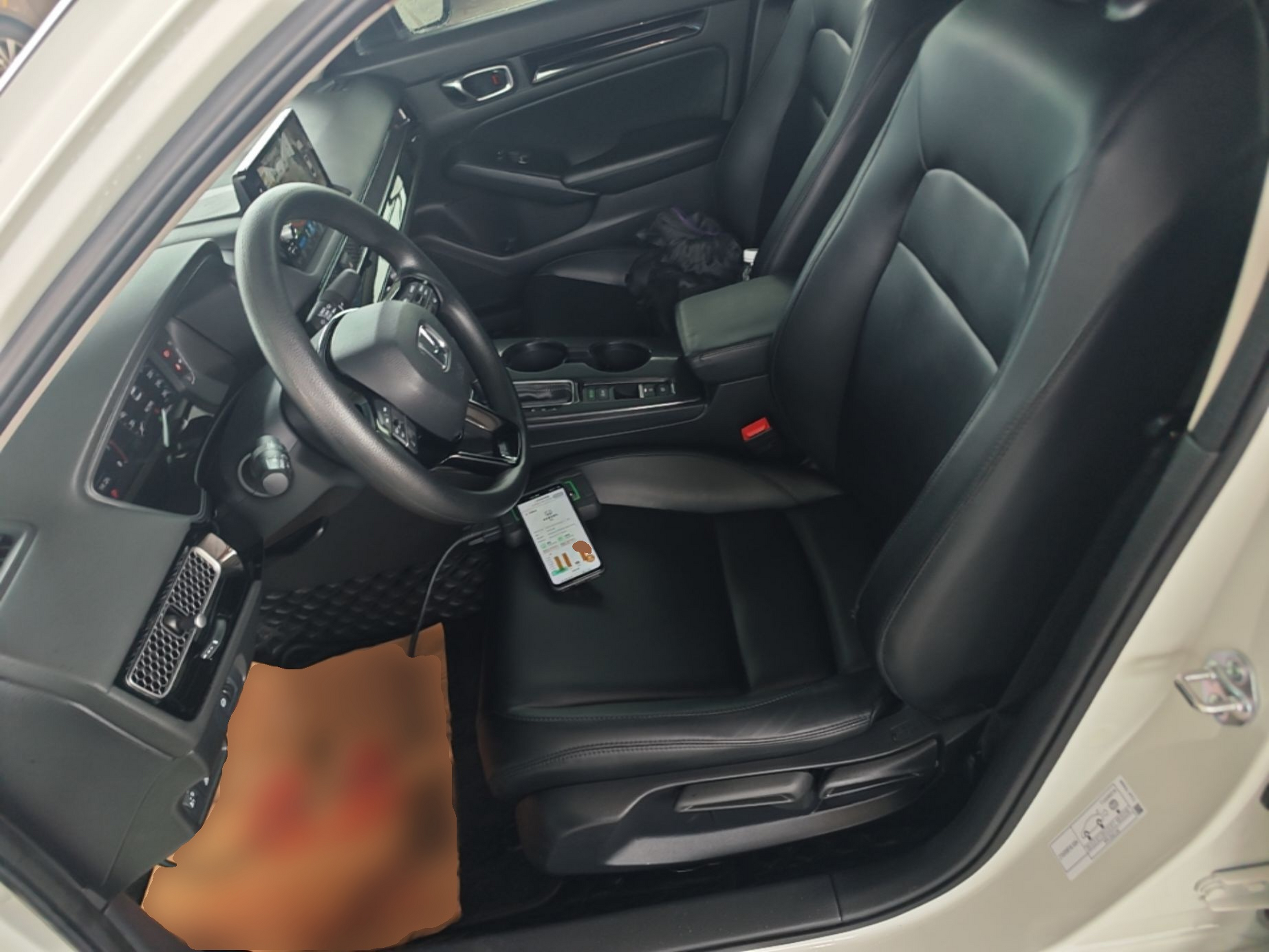 Avant de la voiture