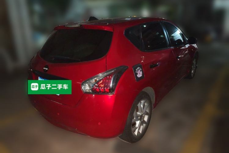 Used Nissan Tiida 2011 1.6T M-CVT Cool Edition Rear Right 45 Deg