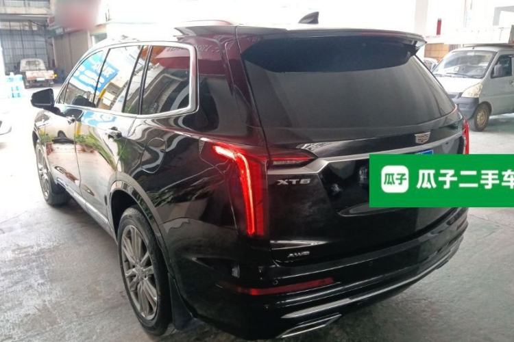 Used Cadillac XT6 2021 2.0T Six-Seater Four-Wheel-Drive Luxury Version Rear Left 45 Deg