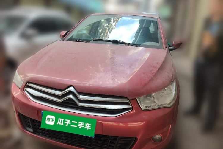 Used Citroen Elysee 2015 Zhishang Edition 1.6L Manual Fashion Model
