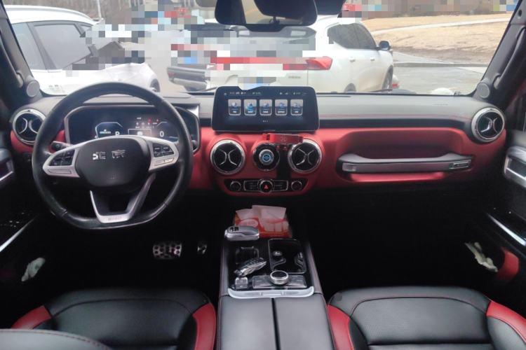 Used BAIC Off-Road BJ40 2020 2.0T Automatic Four-Wheel Drive Urban Hunter Edition Prestige Version Center Console