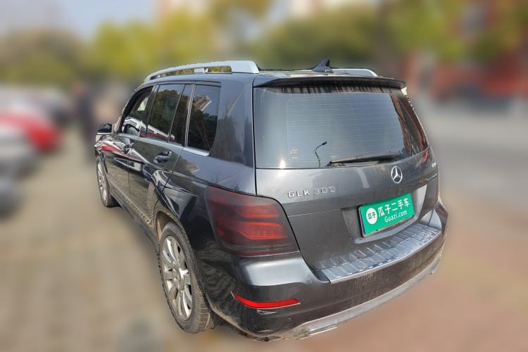 Used Mercedes-Benz GLK-Class 2008 GLK 300 4MATIC Luxury Model Rear Left 45 Deg