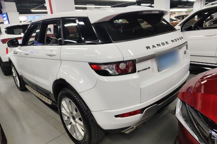 Used Land Rover Range Evoque 2015 2.0T Five-Door Zhiyao Edition Rear Left 45 Deg