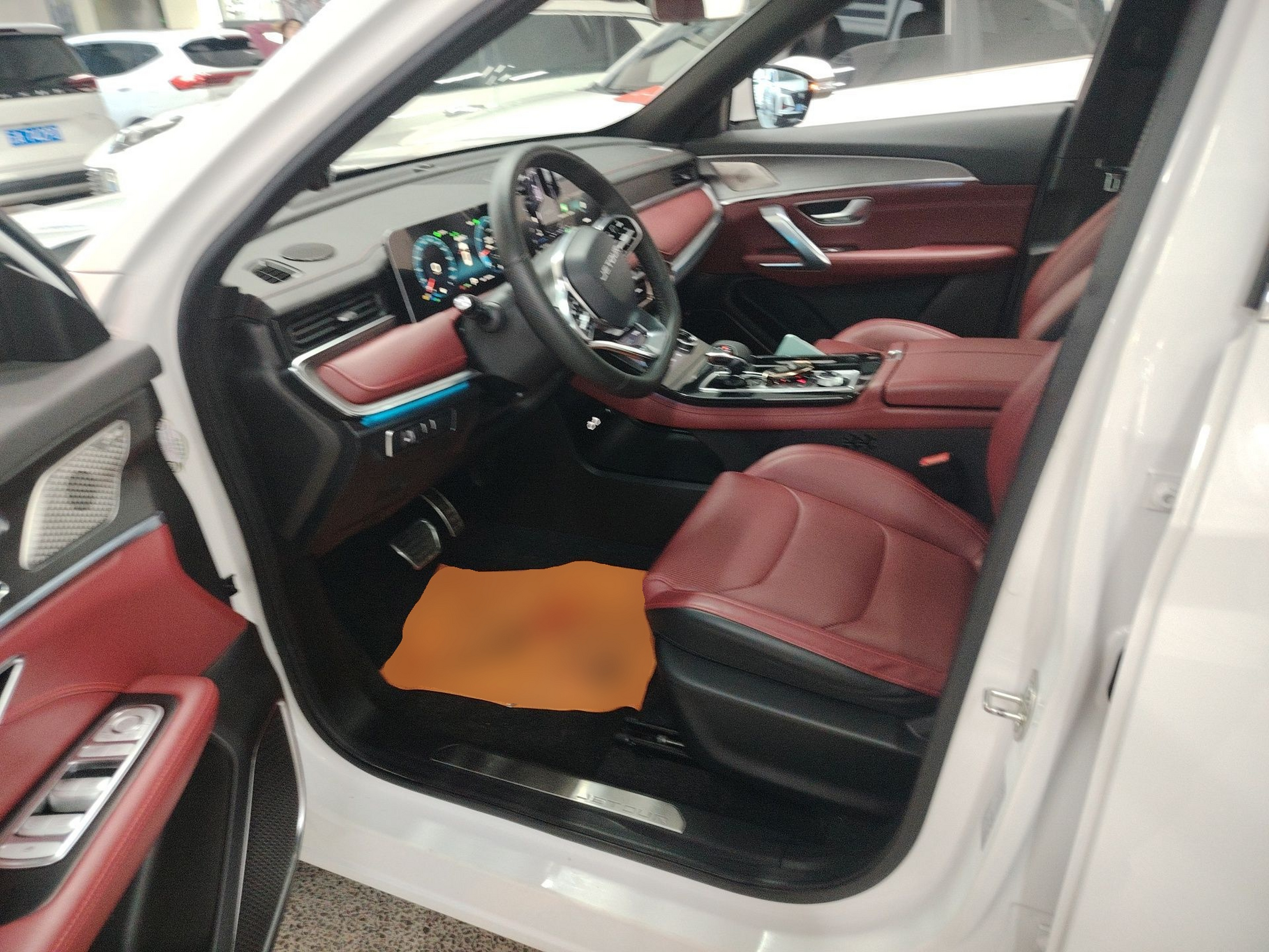 Avant de la voiture
