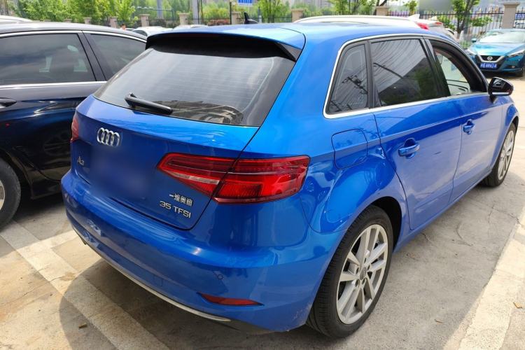 Used Audi A3 2020 Sportback 35 TFSI Ambition China VI Rear Right 45 Deg