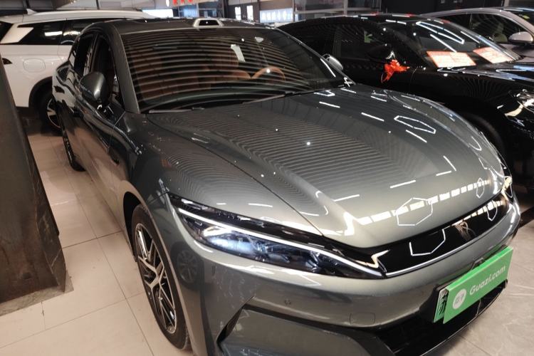 Used BYD Han L 2025 DM-p Four-Wheel-Drive LiDAR Flagship Model Front Right 45 Deg