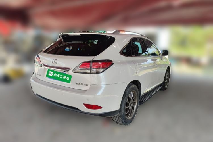 Used Lexus RX Classic 2013 270 Elegant Edition Rear Right 45 Deg