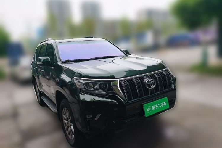 Used Toyota Prado 2018 3.5L Automatic TX-L with Rear-Mounted Spare Tire Front Right 45 Deg