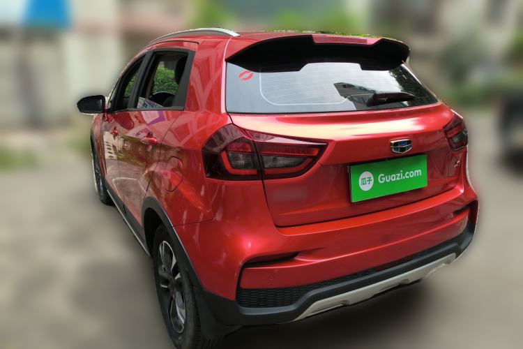 Used Geely Auto Vision X3 2019 Upgraded Model 1.5L CVT Elite Version Rear Left 45 Deg